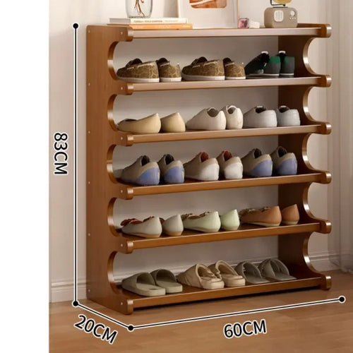 organisateur de chaussures à étagères peu encombrantes pour le rangement intérieur - vue 15 sur 18