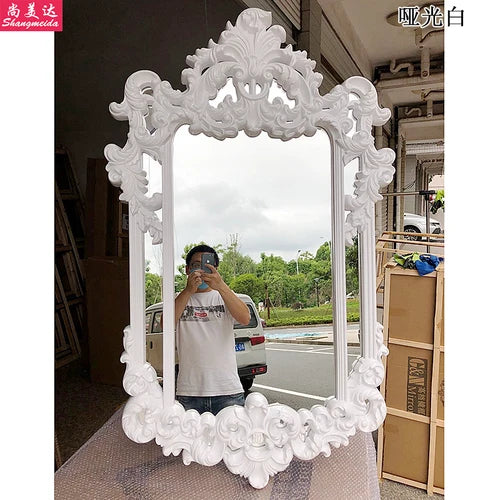 miroirs décoratifs artisanaux esthétiques pour maquillage irréguliers - vue 12 sur 14