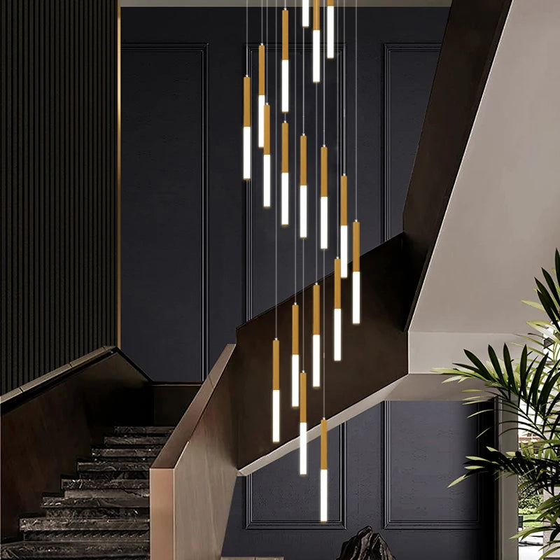 lustre en imitation porcelaine pour villa moderne hôtel