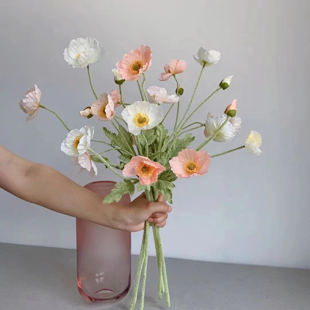 fleurs artificielles en soie pour décoration mariage et fêtes - vue 2 sur 39