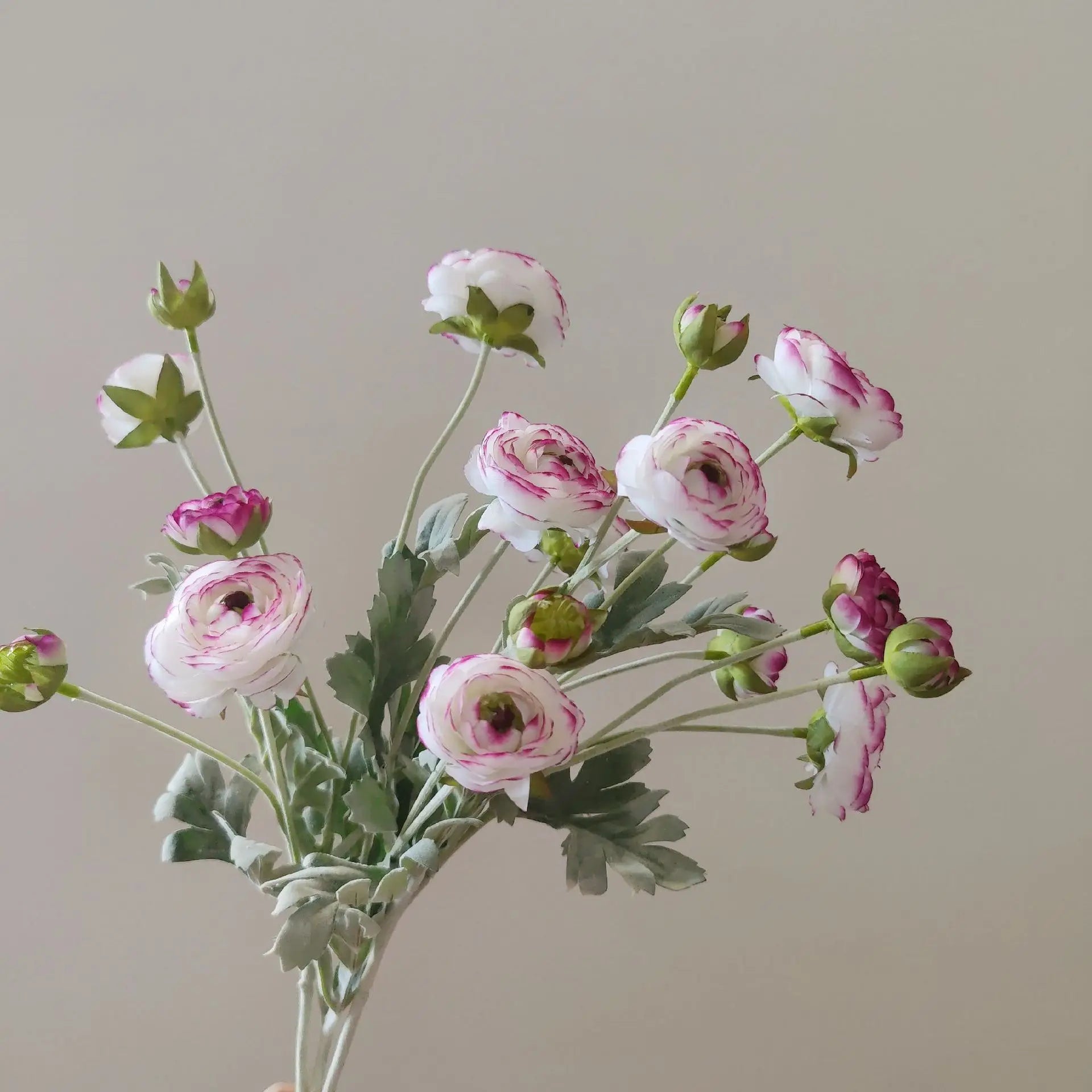 petite fleur de pivoine artificielle bouquet décoration mariage maison - vue 2 sur 13