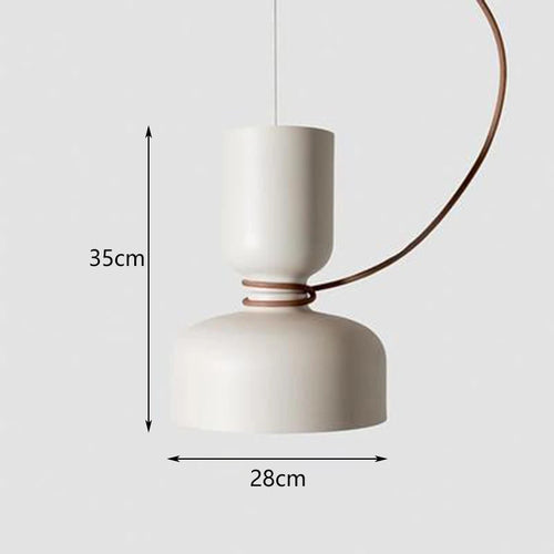 suspension à deux têtes design moderne pour intérieur - vue 8 sur 16