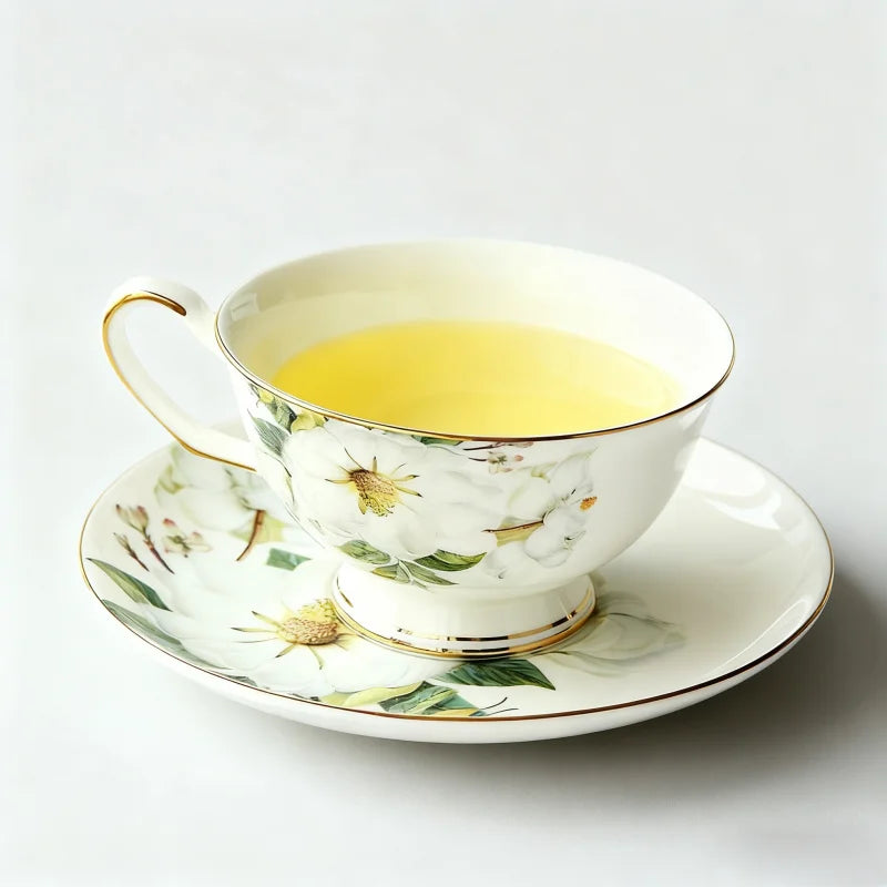 tasse à thé céramique style champêtre vintage européen - vue 4 sur 6