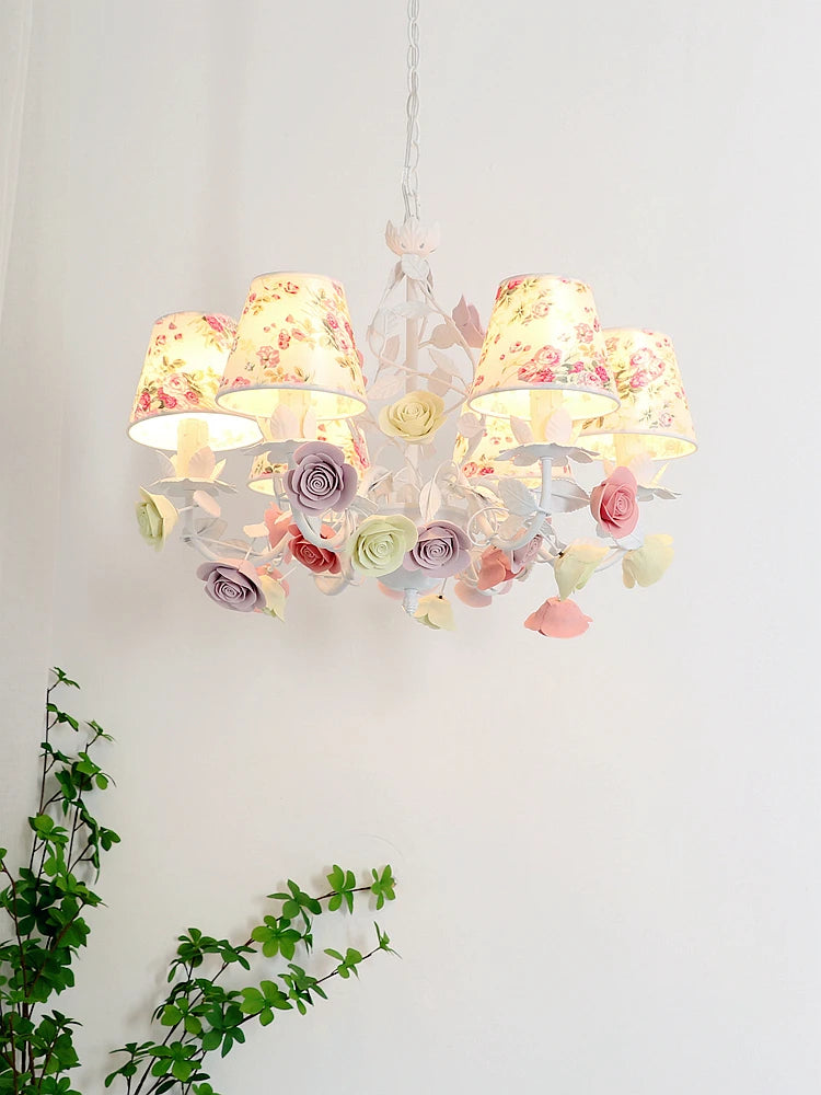 lustre en céramique led style nordique rétro pour un éclairage élégant - vue 3 sur 11