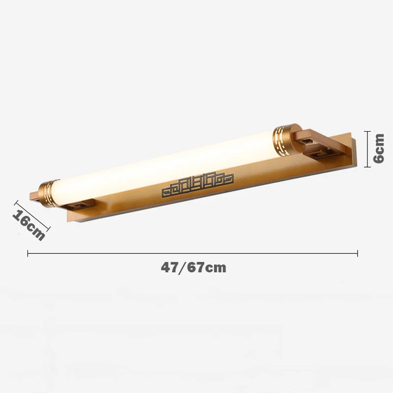 Applique murale Led Vintage européenne pour salle de bain