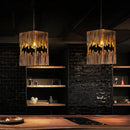 suspension en bois style nordique pour restaurants cafés et bars