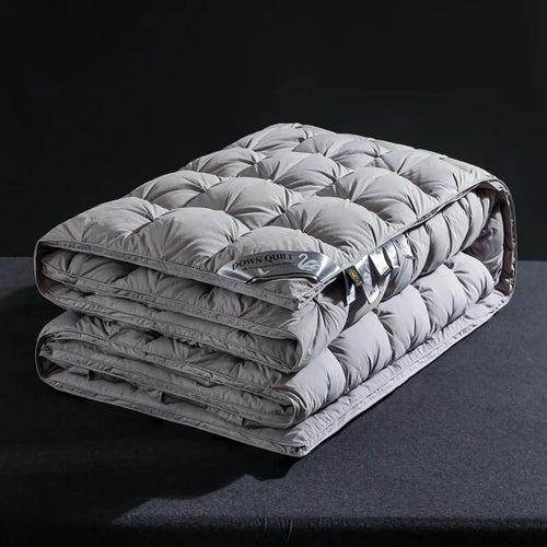 couette en duvet d'oie blanche chaude à fleurs 2024