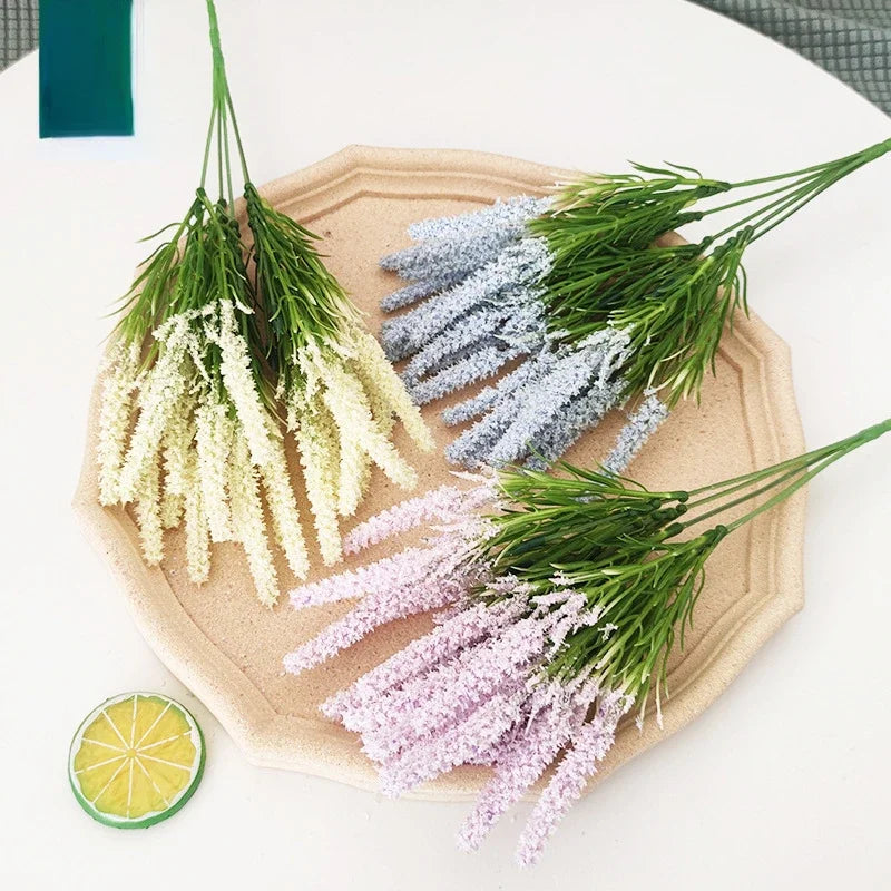 fleurs artificielles en mousse décoration florale pour intérieur et extérieur - vue 5 sur 22