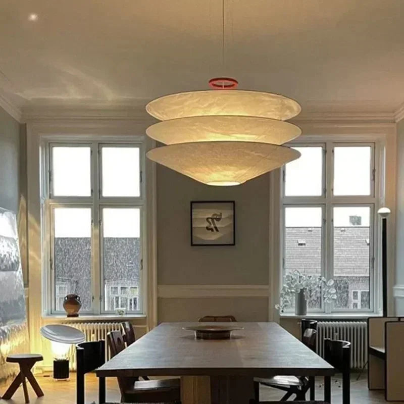 lustre suspendu moderne style nordique éclairage intérieur simple - vue 3 sur 9