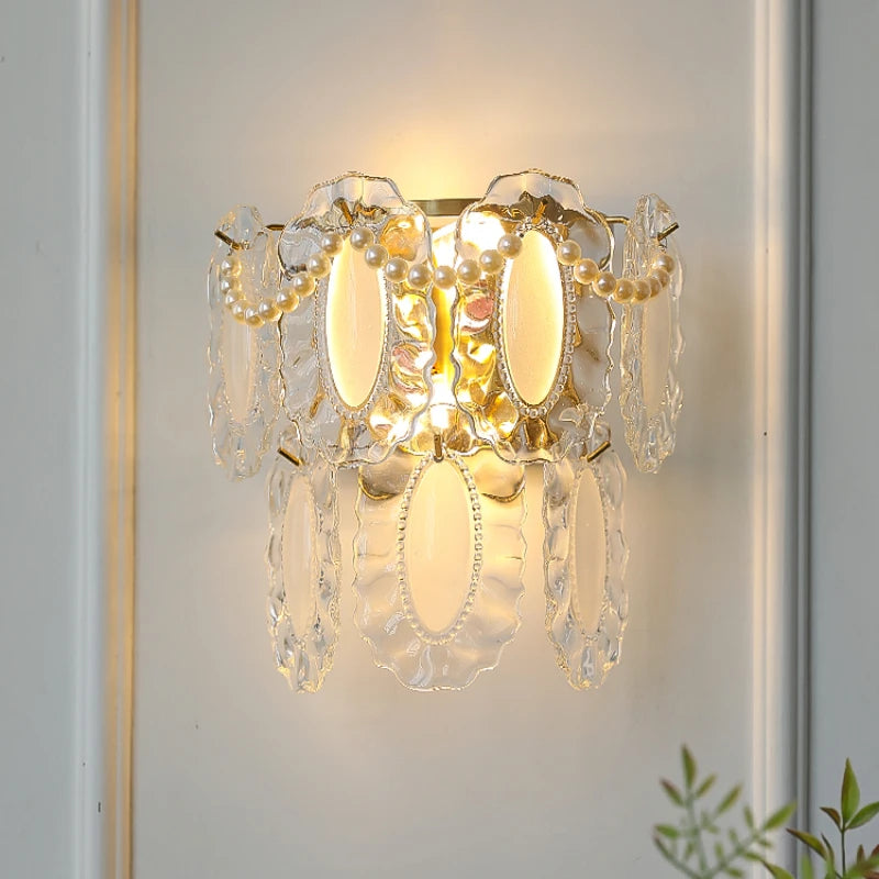 applique murale en verre nordique pour décoration intérieure moderne - vue 10 sur 20