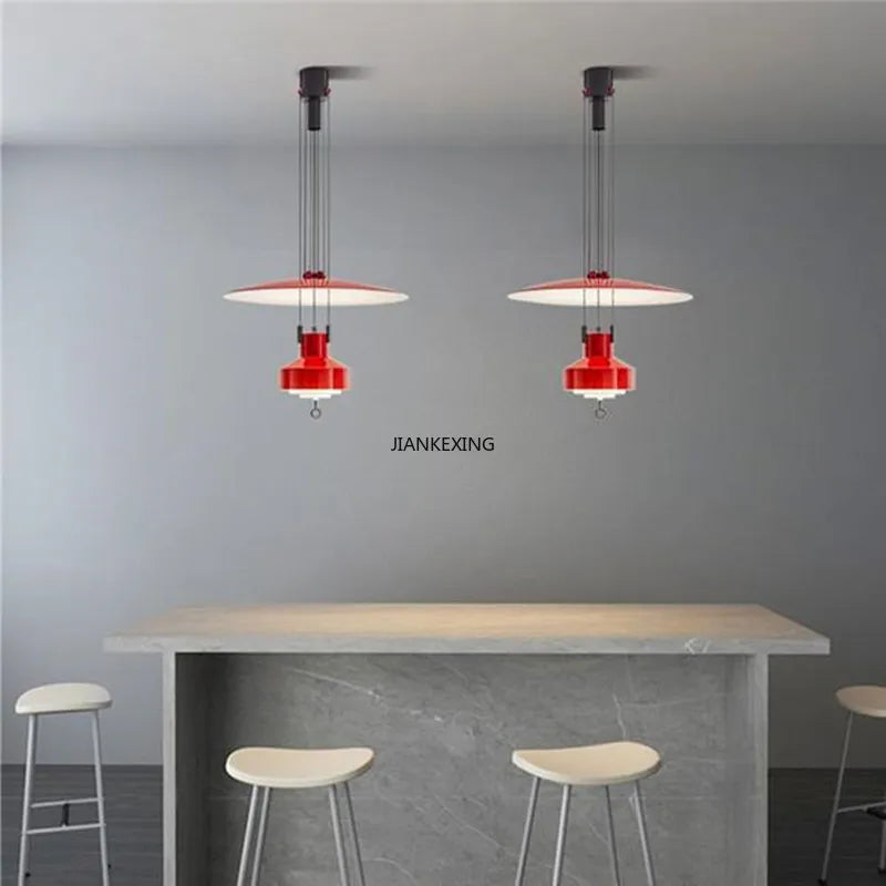 lustre led au design moderne pour décoration maison - vue 4 sur 13