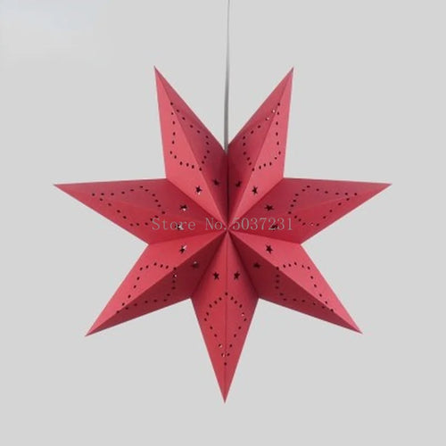 lustre créatif étoile à cinq branches led décoratif suspendu