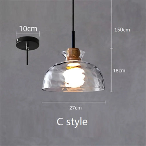 suspension en verre moderne pour décoration intérieure élégante - vue 10 sur 9