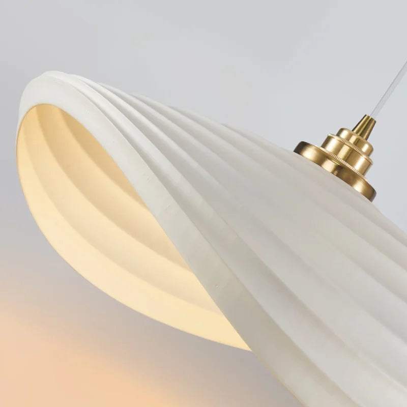 lustre suspendu nordique en résine pour décoration intérieure - vue 5 sur 9