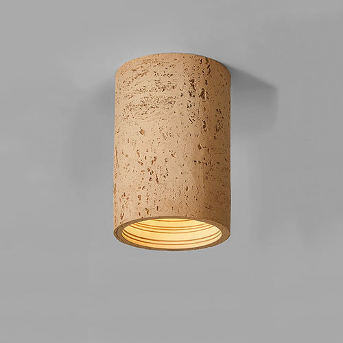 Wabi Sabi – spot lumineux Led en ciment rouge - vue 4 sur 16