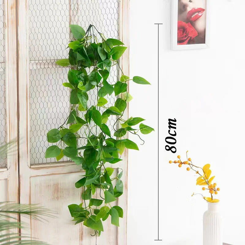 jardinière murale en rotin et osier fait main pour plantes - vue 27 sur 28