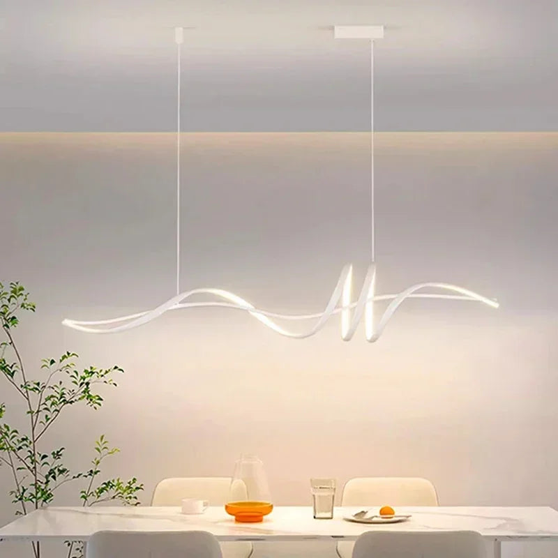 lustre moderne minimaliste élégant pour décoration intérieure