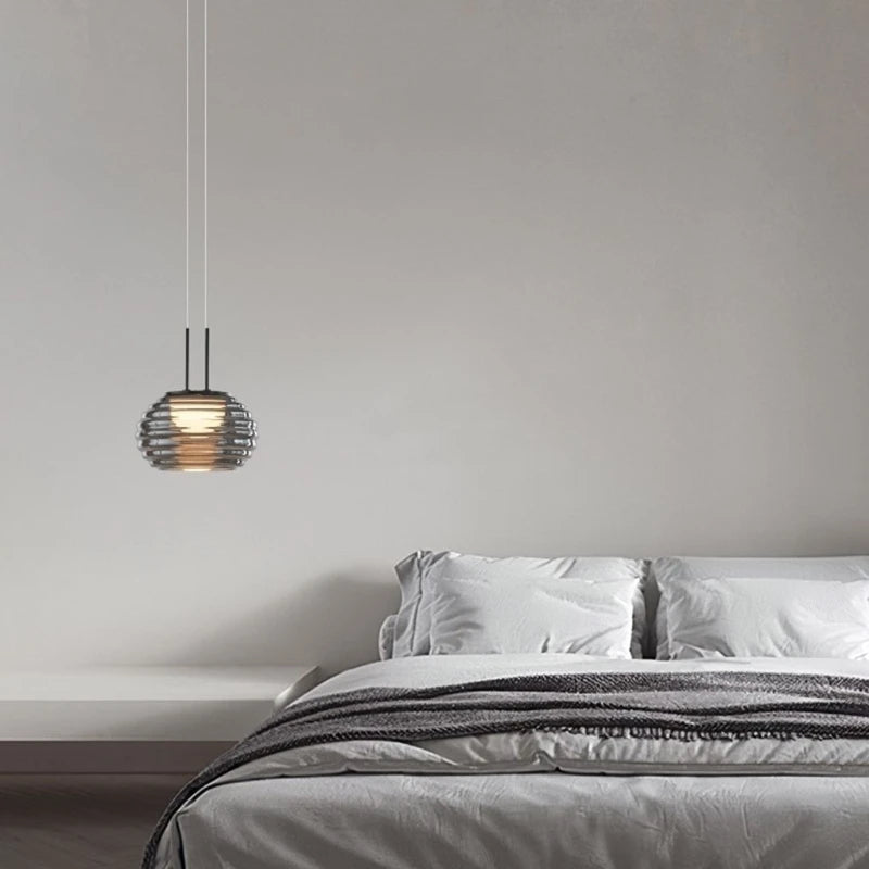 lustre led moderne minimaliste adapté aux commerces et cafés - vue 4 sur 8