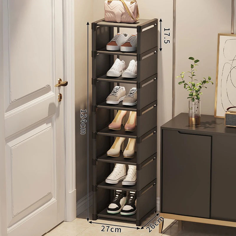 organisateur de chaussures empilable et réglable gain de place - vue 9 sur 15