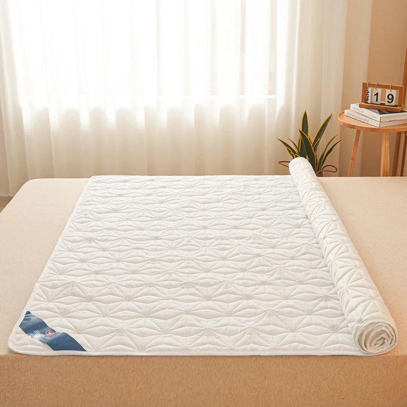 protecteur de matelas imperméable et silencieux avec sangles élastiques