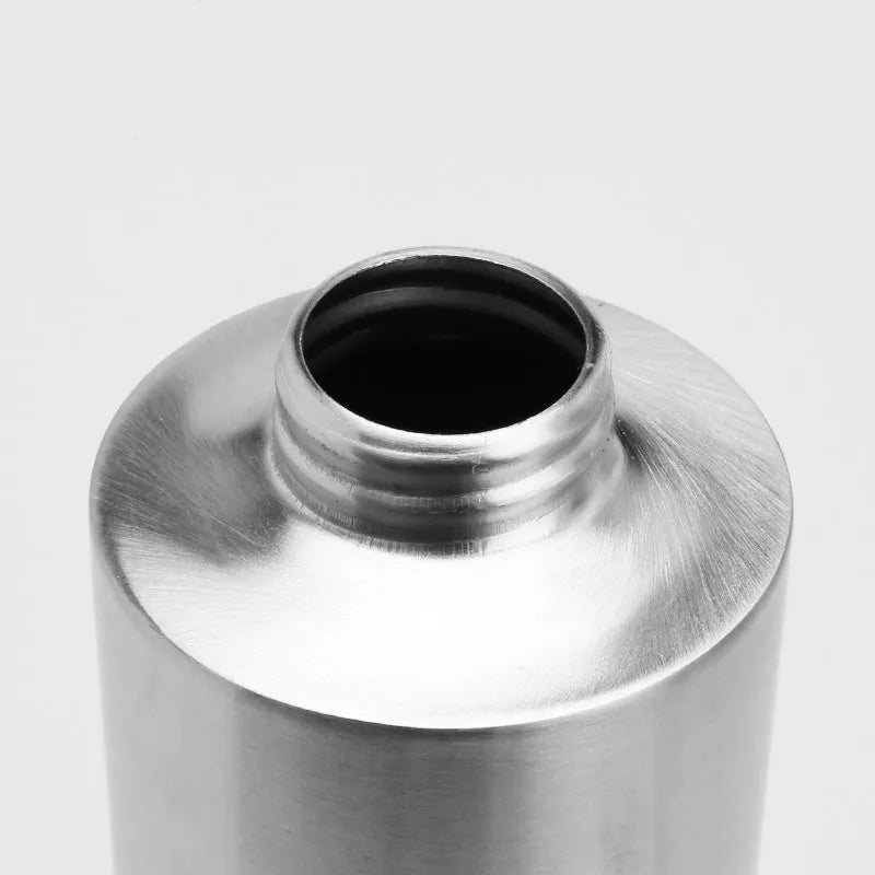 distributeur de savon liquide en acier inoxydable pour cuisine et salle de bain - vue 5 sur 9