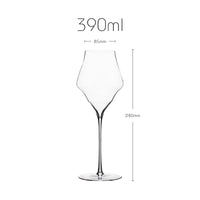 Verre flute champagne cristal artisanal leger elegant