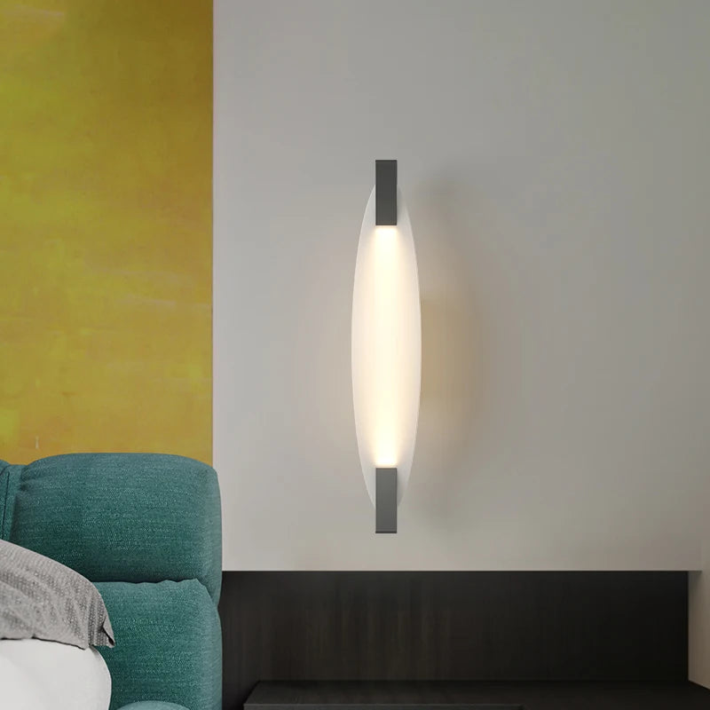 Chambre chevet Simple appliques Style moderne chambre allée couloir lampe Style créatif personnalité Loft décor applique murale LED lumière - vue 3 sur 14