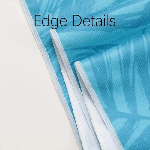 serviette de plage rayures séchage rapide légère douce