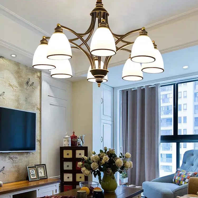 lustre rétro pour une ambiance campagnarde chaleureuse - vue 11 sur 19