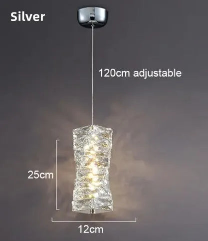 applique murale en cristal moderne lampe à led pour intérieur - vue 11 sur 18