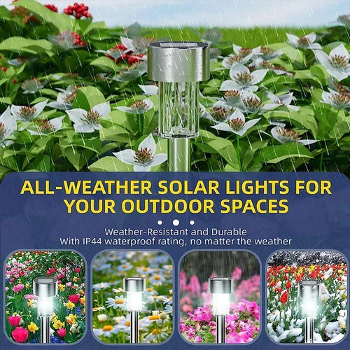 lampes solaires d'extérieur pour jardin et décoration de paysage - vue 7 sur 9