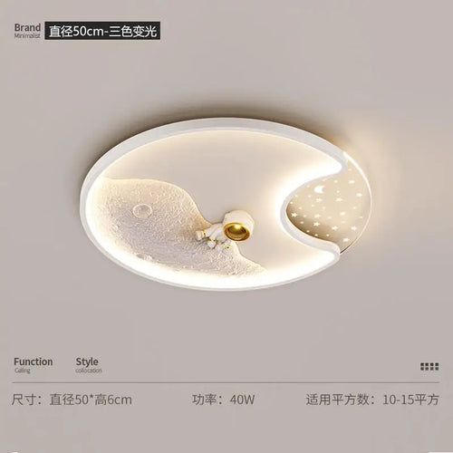 plafonnier lumineux enfant décoratif pour chambre bébé - vue 8 sur 12
