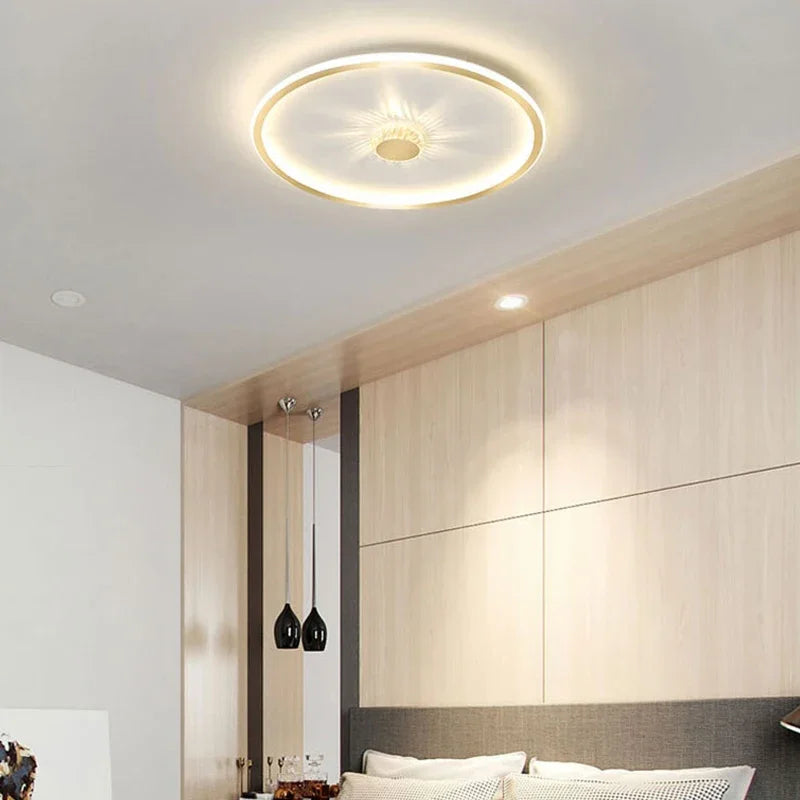 plafonnier moderne à leds pour intérieur décoratif maison - vue 7 sur 12