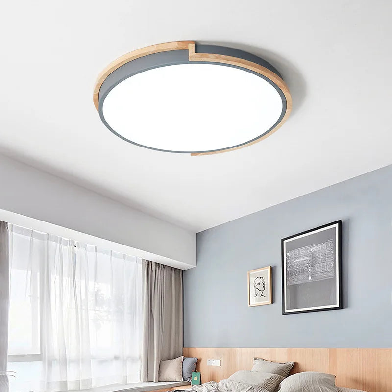 Plafonnier moderne à LEDs lumière Macaron pour chambre salon salle à manger allée décor à la maison - vue 7 sur 24