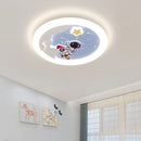 plafonnier astronaute pour chambre enfant design ludique et protecteur