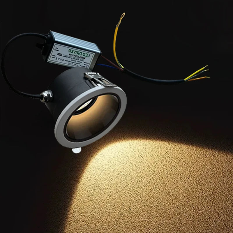 spot led étanche pour extérieur installation facile polyvalente - vue 7 sur 6