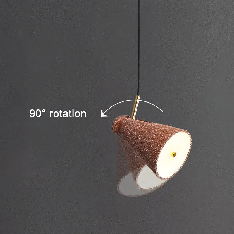 suspension nordique en terrazzo pour un éclairage moderne - vue 6 sur 12