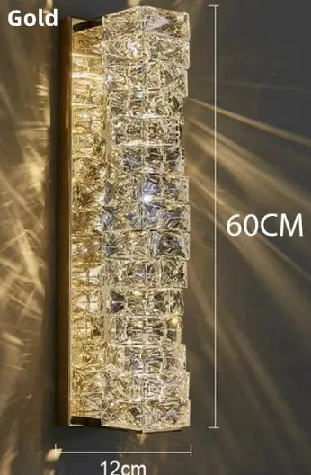 applique murale en cristal moderne lampe à led pour intérieur - vue 16 sur 18