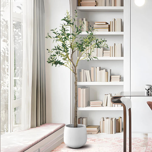 plantes d'olivier artificielles pour décoration intérieure et extérieure