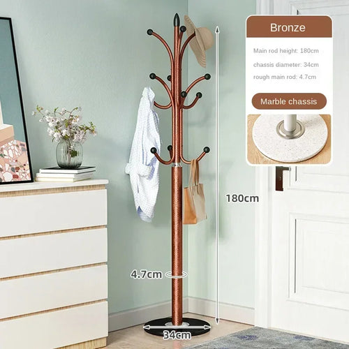 porte-manteau moderne en métal design arbre pour optimiser l'espace - vue 7 sur 13