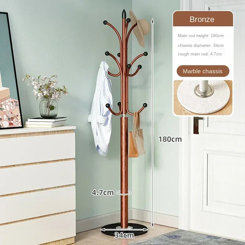 porte-manteau moderne en métal design arbre pour optimiser l'espace - vue 6 sur 13