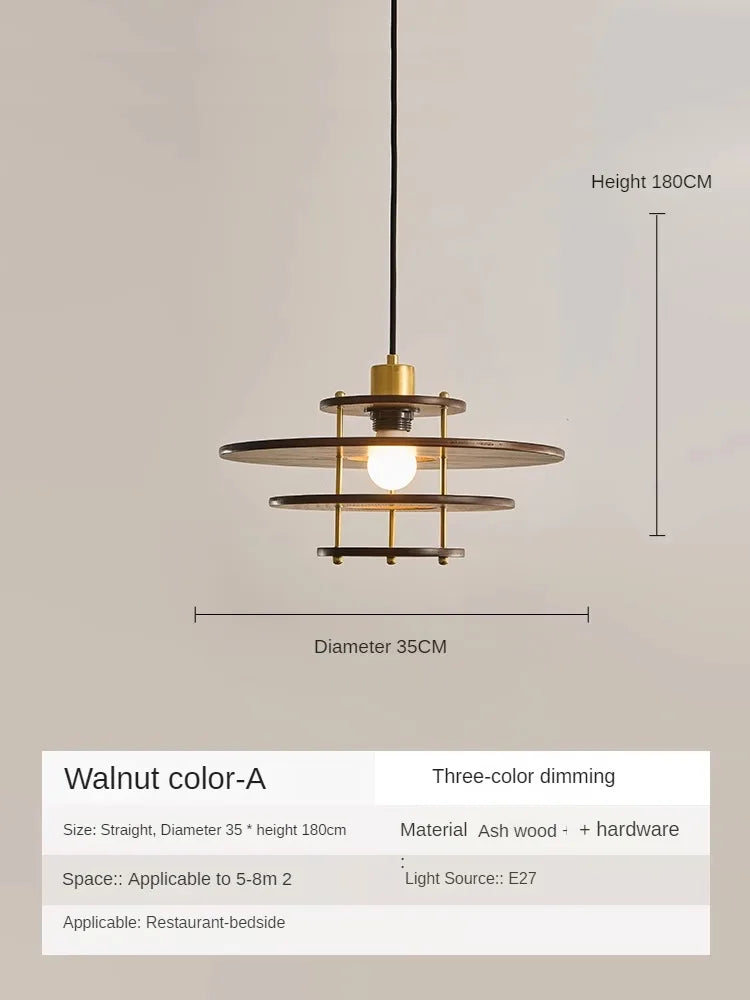 lustre en bois massif style médiéval pour restaurant et bar - vue 10 sur 10