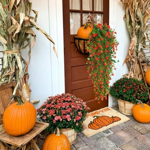 plante artificielle suspendue décoration florale pour intérieur et fêtes - vue 10 sur 10