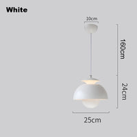 Moderne Nordique Danois Designer LED Suspension Lumière Fleur Bud Décor Art Suspendus Lustres Lampe Maison Chambre Cuisine Lampe De Chevet