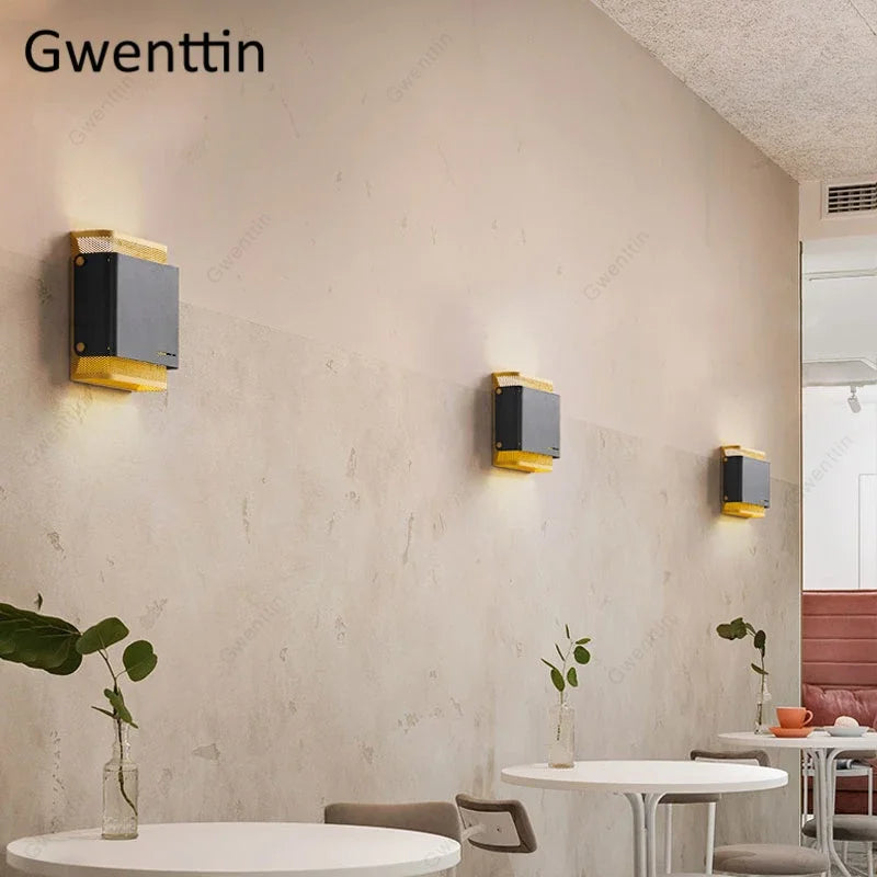 applique murale moderne nordique à led pour intérieur élégant - vue 4 sur 7