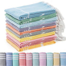 Serviette de plage turque coton franges absorbante rapide