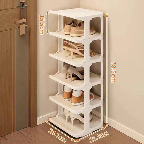 étagère à chaussures simple gain de place pratique et moderne - vue 9 sur 9