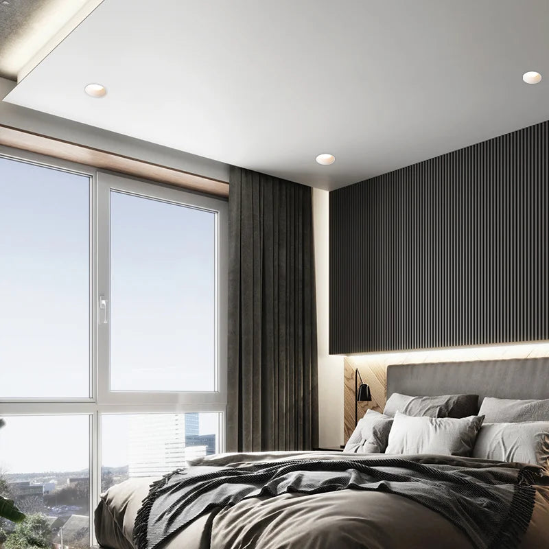 spots led cob encastrés haut de gamme dimmables pour intérieur résidentiel - vue 5 sur 5
