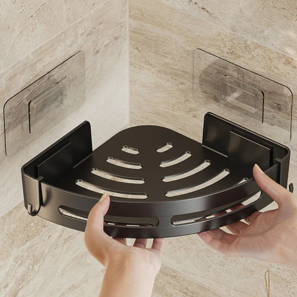 supports de rangement pour shampoing sans perforation pour douche - vue 4 sur 9