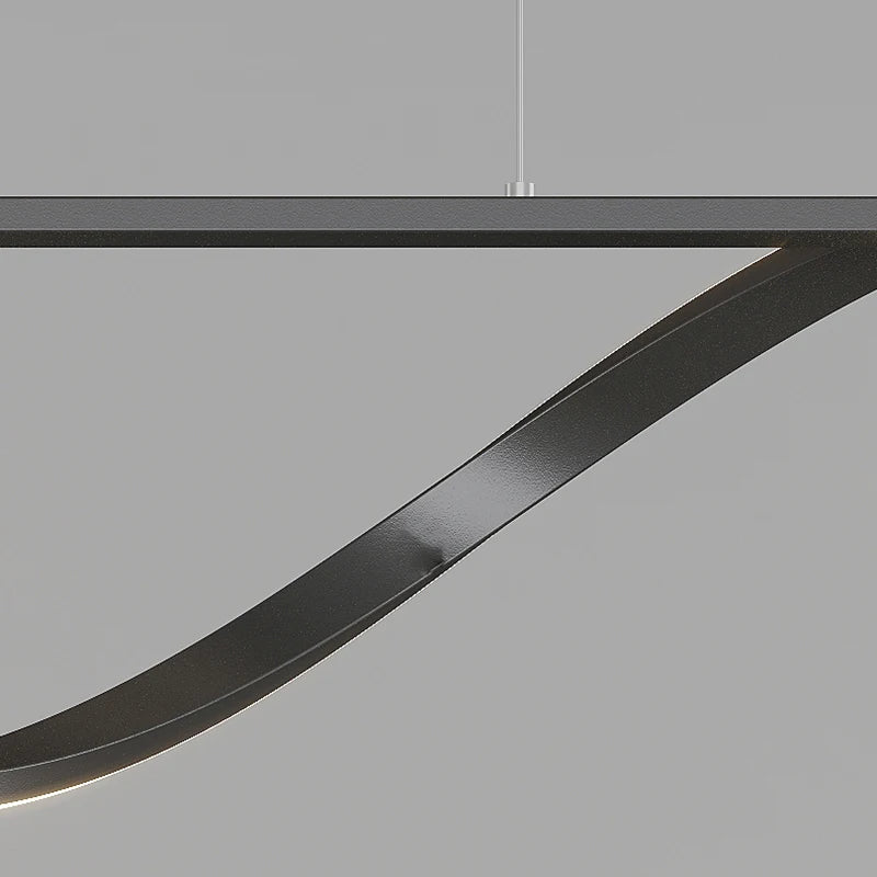 suspension led minimaliste moderne à intensité variable pour intérieur - vue 7 sur 9